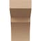 Ekena Millwork 11"W x 11"D x 22"H Wide Monterey Rough Cedar Woodgrain TimberThane Corbel, Primed Tan CORUR11X11X22MONRCPR - alternate 3